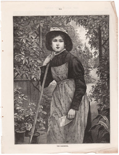 original engravings from The Girl's Own Paper (1888-1890)